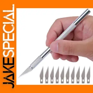 12pcs Stainless Steel Craft Cutting Knives