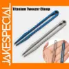 Portable Titanium Alloy Tweezers for Camping