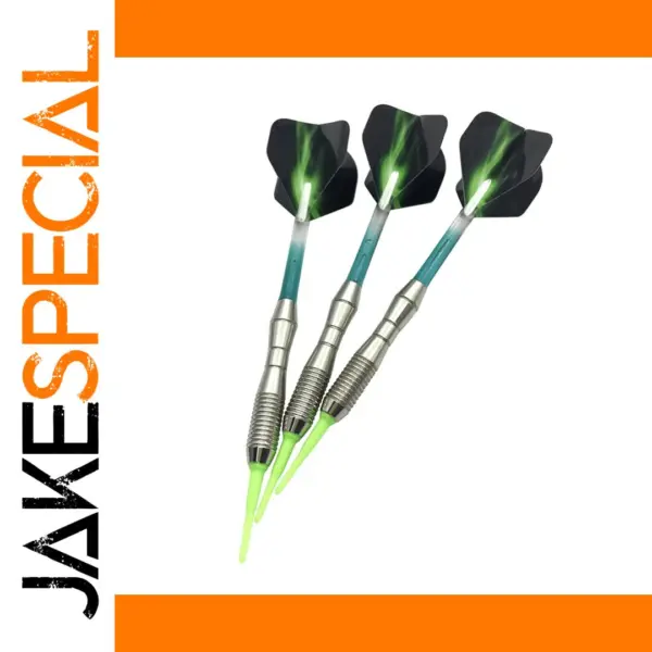 3pcs Soft-tip Darts Set 17g Blue Green Red