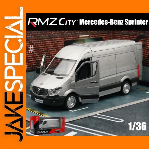 1/36 Mercedes-Benz Sprinter Diecast Model Car