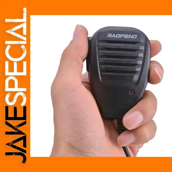 Waterproof Speaker Microphone for Baofeng Walkie Talkie