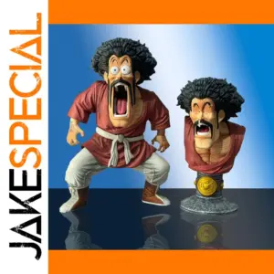 Dragon Ball Z Mr. Satan Figure with 2 Heads