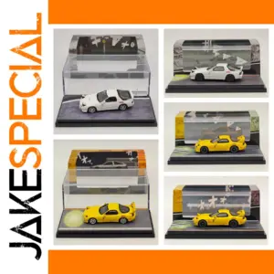 RX-7 1/64 Diecast Car Model for Collectors