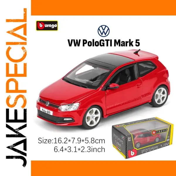 Bburago 1:24 Volkswagen Polo GTI Model