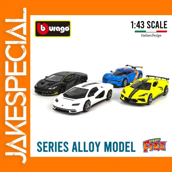 Bburago 1:43 Scale Porsche 911 GT2 RS Model