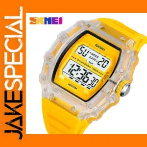 Digital Sports Waterproof Stopwatch Wristwatch