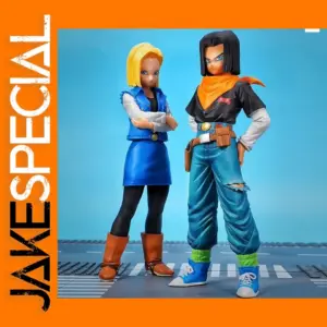 Anime Dragon Ball Z 17 18 PVC Figure Set