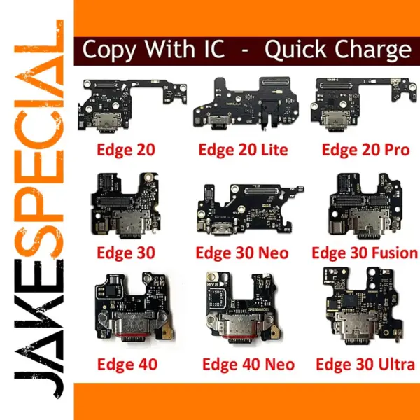 USB Charging Port Flex Cable For Moto Edge 20 Lite S