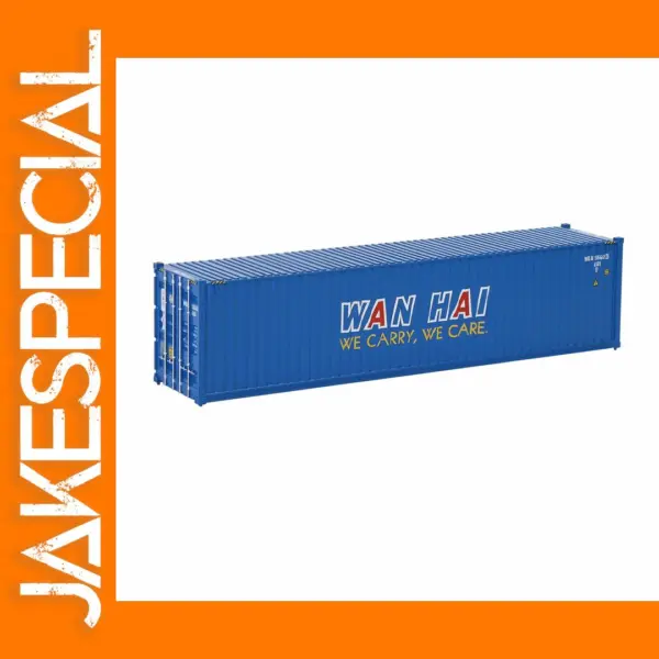 HO Scale 1:87 WAN HAI Shipping Container Model