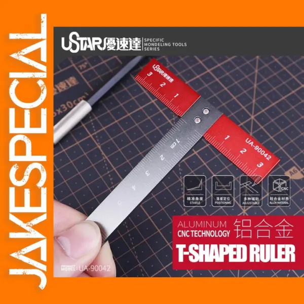 USTAR Model T-shaped Ruler for Crafting
