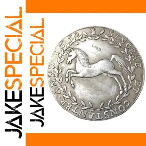 1650 Brunswick Thaler Antique Silver Replica