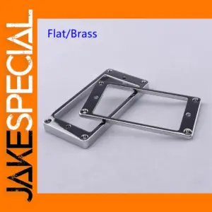 Brass Humbucker Pickup Mounting Frames Set of 2