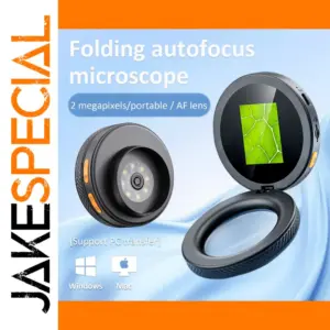 500X Autofocus Digital Microscope with 2-Inch IPS Screen