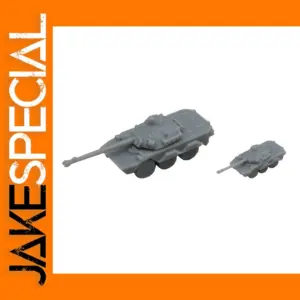 5PCS 3D AMX-10 RC Armored Car Models Kit