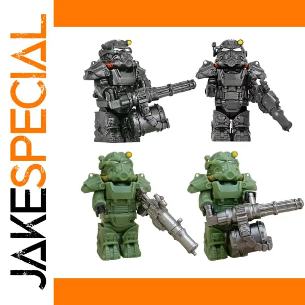Military T60 Mini Soldiers Building Blocks Set