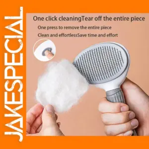 Pet Hair Removal Spray Brush for Cats and Dogs