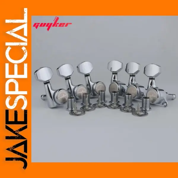 Guyker Chrome Locking Tuners for Electric Guitars