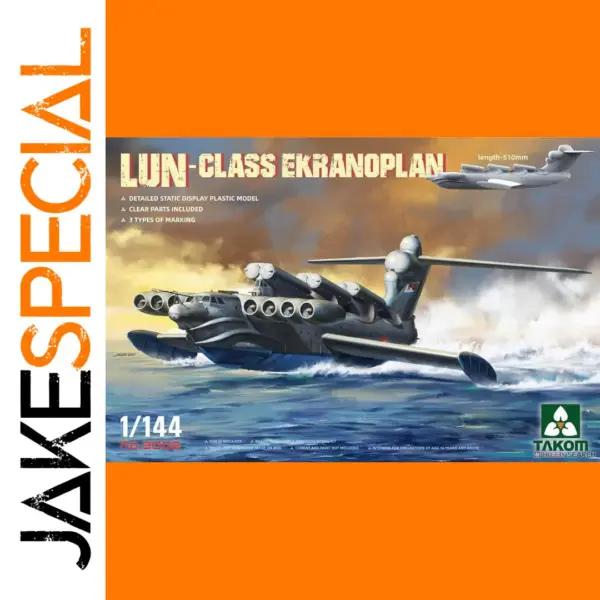 LUN-Class Ekranoplan 1/144 Scale Model Kit
