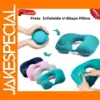 U-Shape Inflatable Travel Neck Pillow