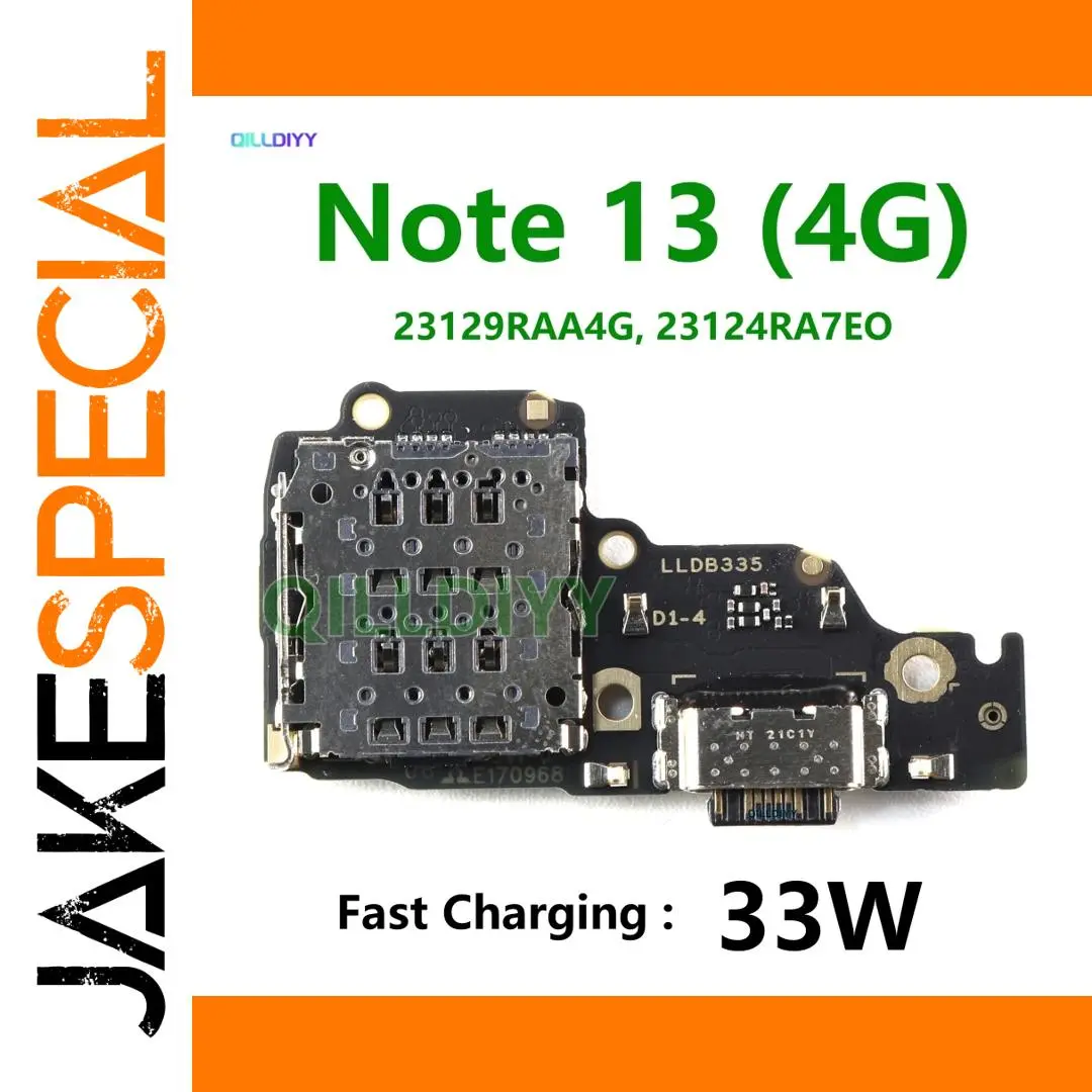 USB Dock Replacement for Xiaomi Redmi Note 13 4G 1 USB Dock Replacement for Xiaomi Redmi Note 13 4G