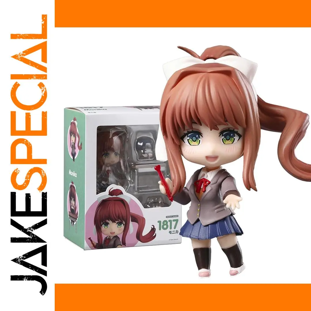 Doki Doki Monika Action Figure 1817 Bandai 1 Doki Doki Monika Action Figure 1817 Bandai