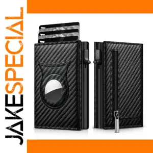 Customized Carbon Fiber RFID Card Wallet for Men