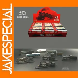 4D Mini Train Model Static Toy Collector