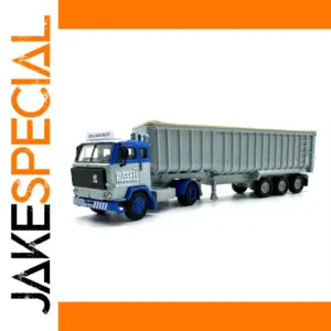 Diecast 1:76 Volvo-F88 Heavy-duty Truck Model