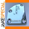 Chrome Guitar Neck Plates for Custom Shop