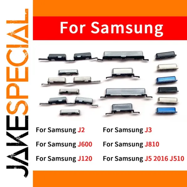 Samsung J5 2016 Power & Volume Button Set