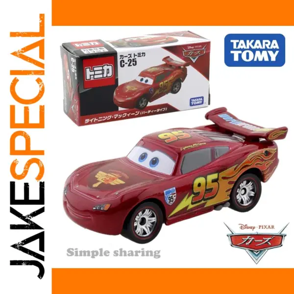 Disney Pixar Cars Diecast Model 95 Lightning McQueen