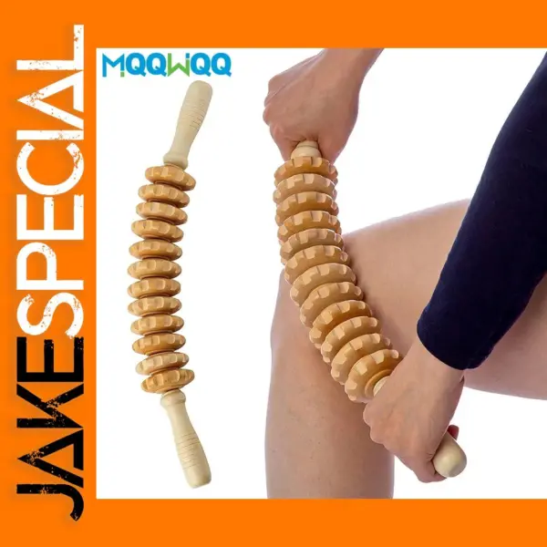Wooden Massage Roller for Cellulite Relief