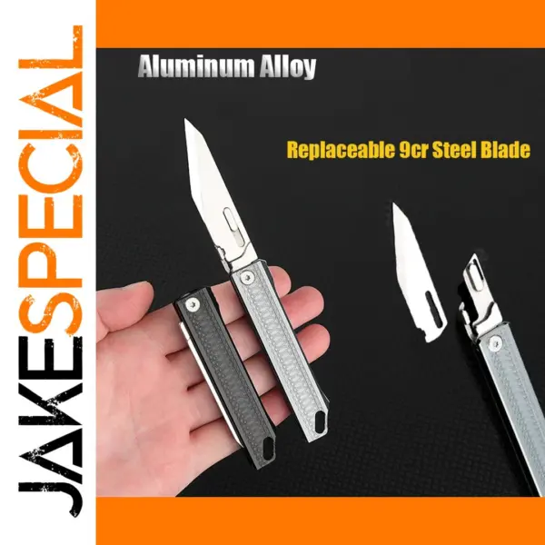 Folding Utility Knife with 9cr Stainless Steel Blade