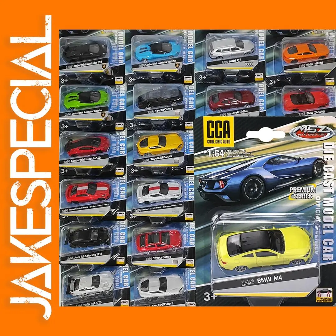 BMW M4 Z4 M850I 1:64 Diecast Model Car 1 BMW M4 Z4 M850I 1:64 Diecast Model Car