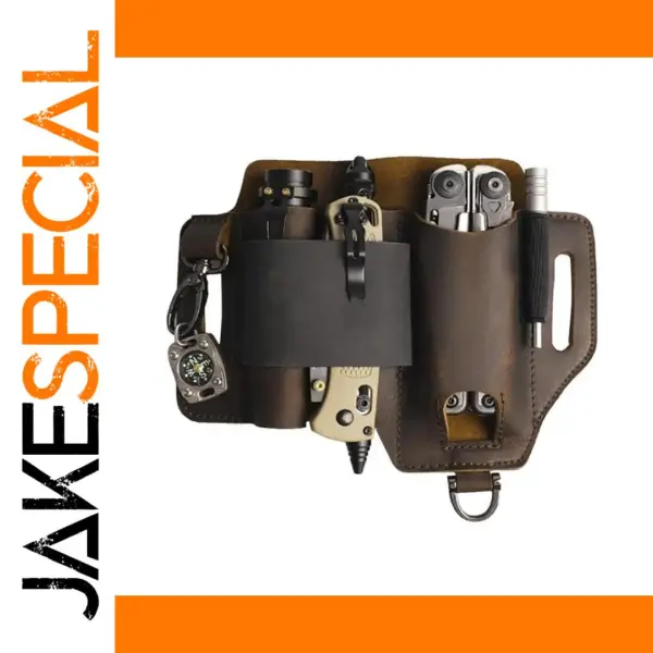 Leather Multi Tool Holster for EDC Gear