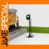 HO Scale Black Block Signal Set of 3