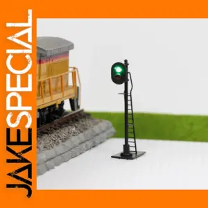 HO Scale Black Block Signal Set of 3