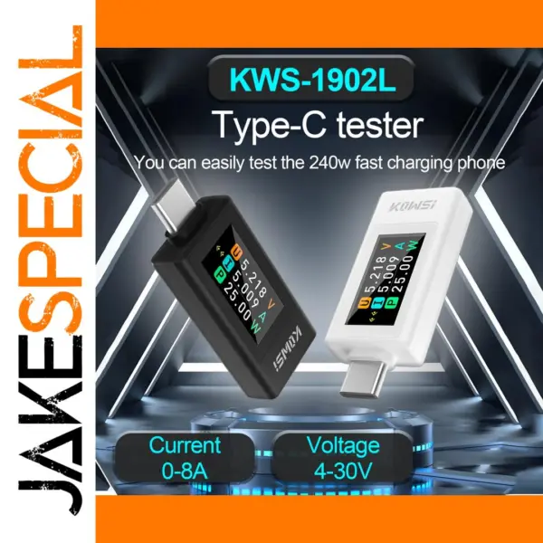 KWS-1902L Type-C USB Power Meter