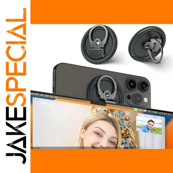 Magnetic Webcam Mount for iPhone and MacBook