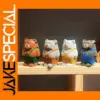 Handmade Wooden Cartoon Bear Figurine Decor
