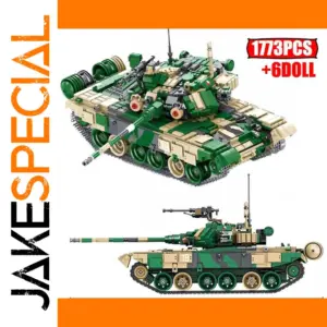 1773PCS Military T-90 Tank Building Blocks