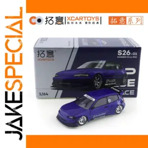 1/64 Scale PANDEM Civic EG6 Metal Model Car