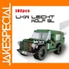 MOC Brick Set Military Lightweight Truck Model