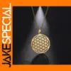 Flower of Life Stainless Steel Pendant Necklace