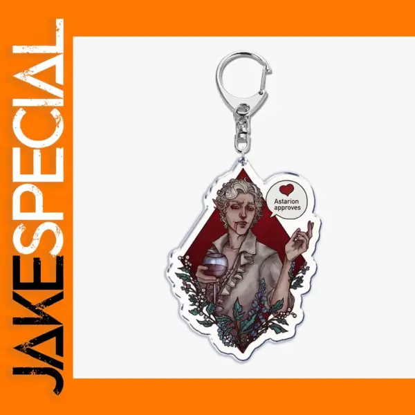 Astarion Character Keychain for Fans
