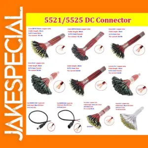 5521 & 5525 DC Power Cable for CCTV Cameras