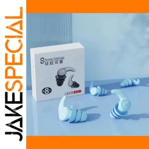 3 Layer Waterproof Sleep Ear Plugs - 1 Pair