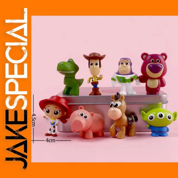 8pcs Toy Story Action Figures Set 5cm