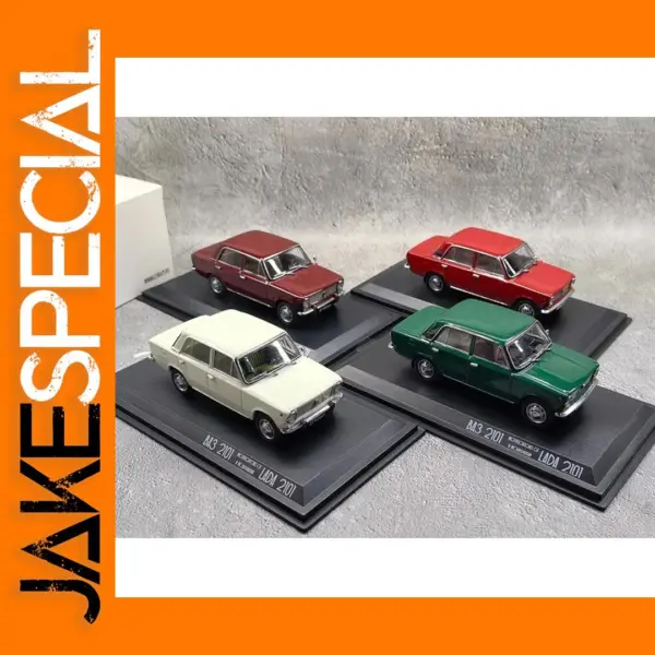 1/43 Scale Alloy LADA BA3 2101 Model Car