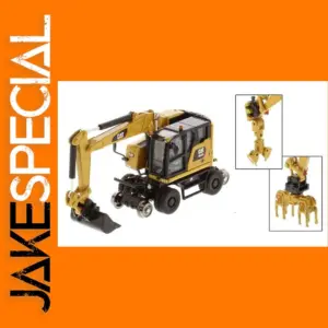 1/87 Scale CAT M323F Railroad Excavator Model